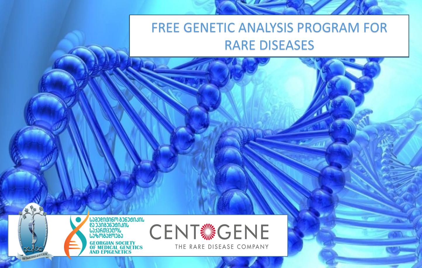 G. Zhvania Pediatric Academic Clinic under TSMU announces free genetic analysis program for rare diseases (biomarkers clinical trial)
