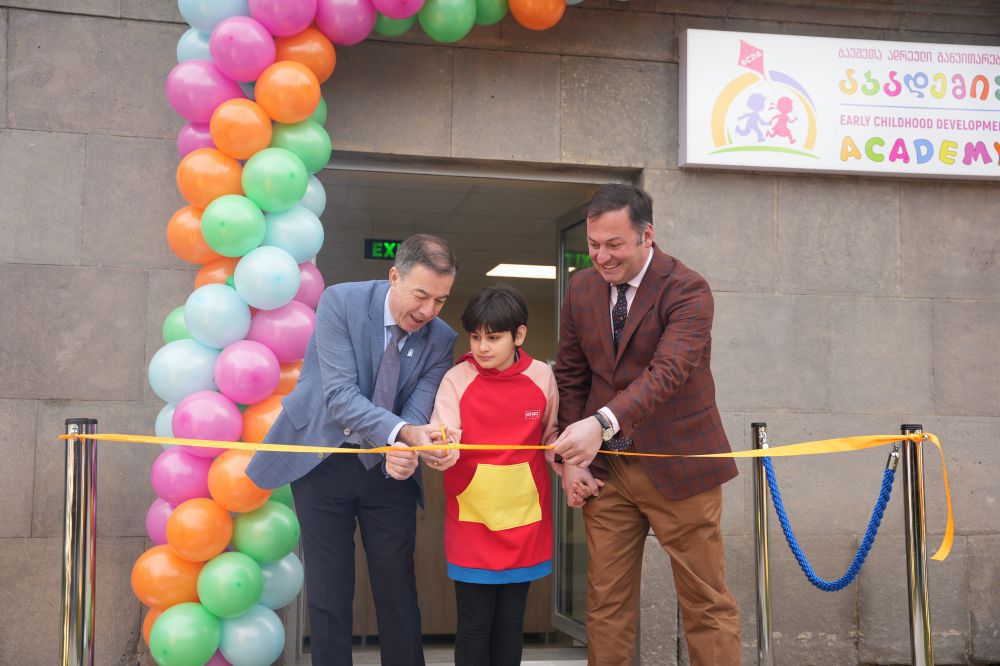 The Early Childhood Development Academy (the Saburtalo branch) of Tbilisi State Medical University was opened