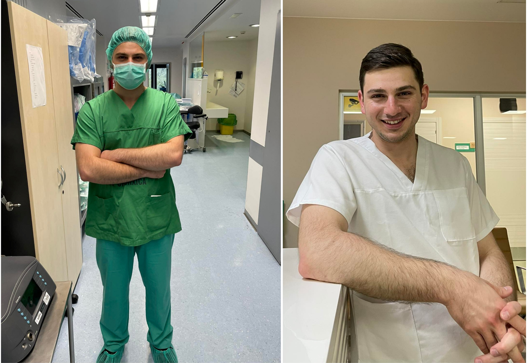 Tbilisi State Medical University Faculty of Medicine student, Ivliane Surmava underwent internship at the University of Santiago de Compostela (Spain)