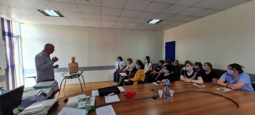 Training was delivered to the Gormedi Medical Network nurses