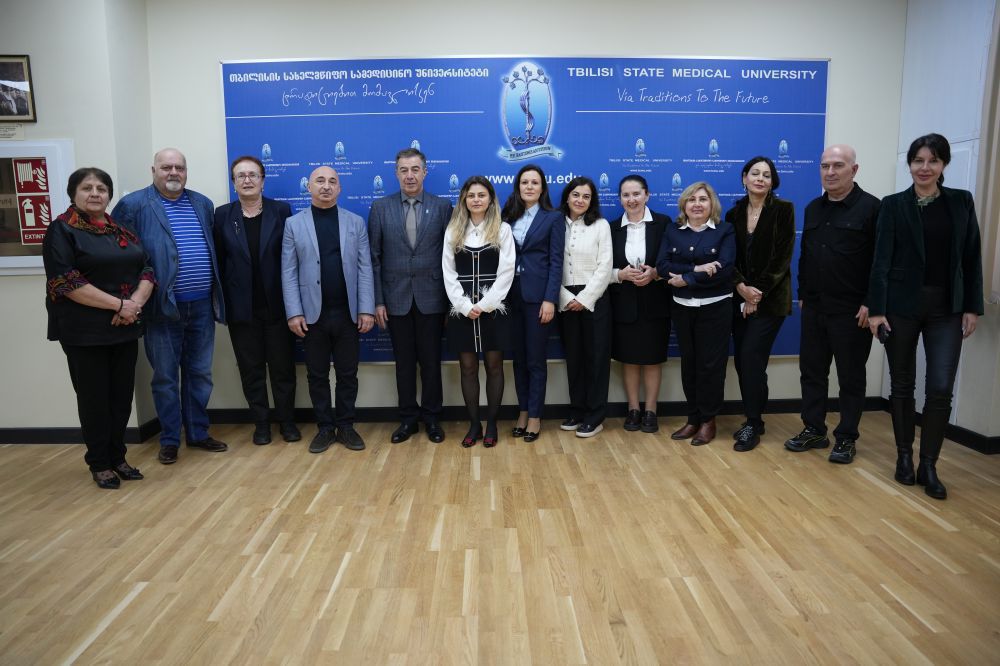 Tbilisi State Medical University was visited by the delegation of the Medical University of Sofia